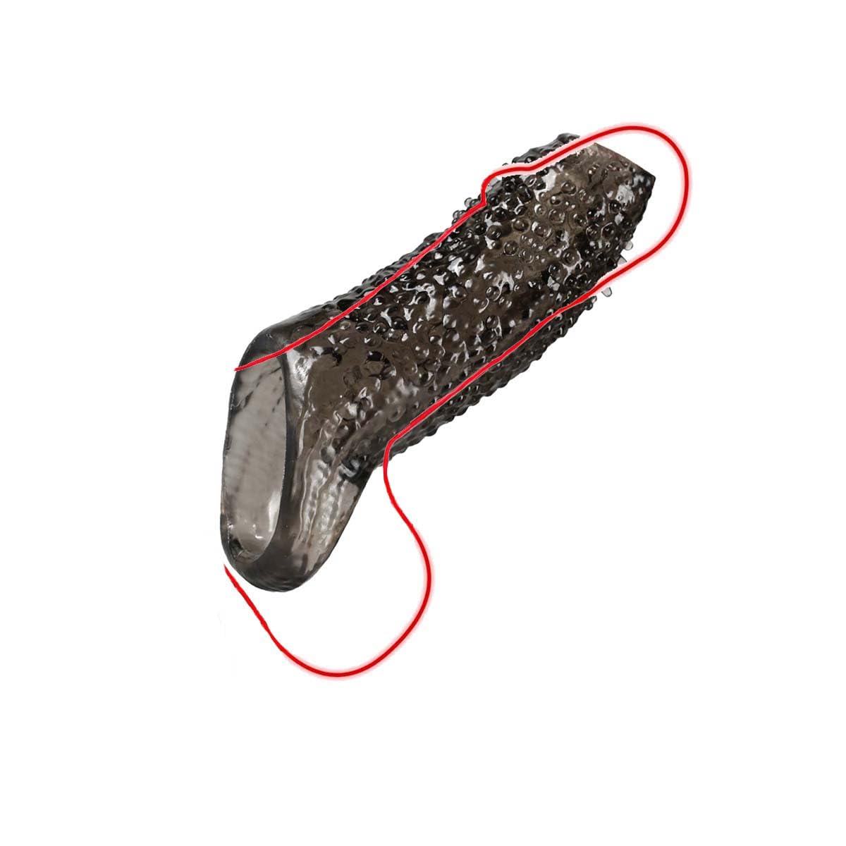 Men's Multicolor Black Versatile Protective Ring Accessory With Tough Textures，Couple Activity Training Loop For