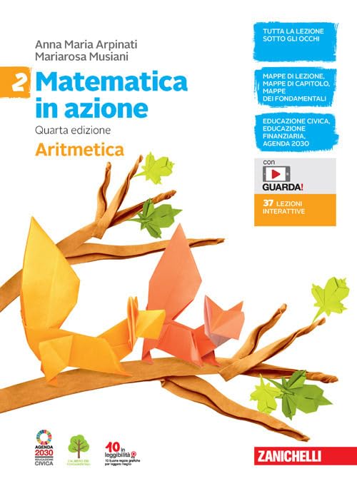 Matematica in azione. Aritmetica-Geometria. Per la Scuola media. Con e-book. Con espansione online (Vol. 2