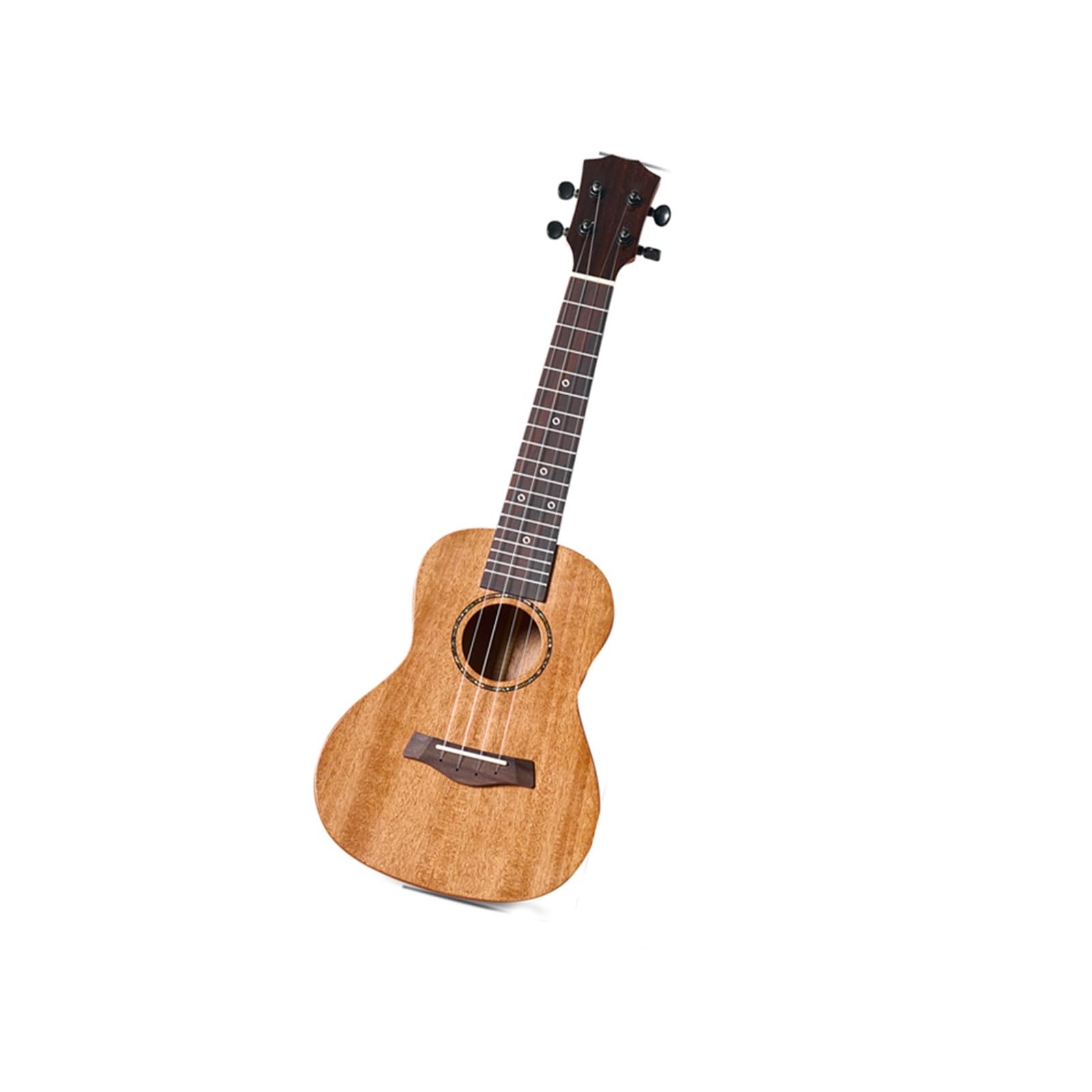 Ukulélé professionnel en acajou de 66 cm avec dessus solide et petit instrument de guitare