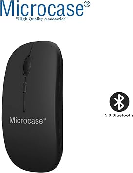 Microcase Samsung Galaxy Tab S9 FE X510 10.9 inch Tablet Bluetooth Keyboard and Mouse + Stand Case - BKK6