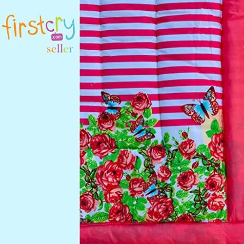 Image of Bedding Mattress for Cotton, Baby Sleeping Bed Set Godari Baby Cradle |Sleeping Mat |Multi Purpose Cushioned Bed |Baby Bed for 0 to 2 Years.