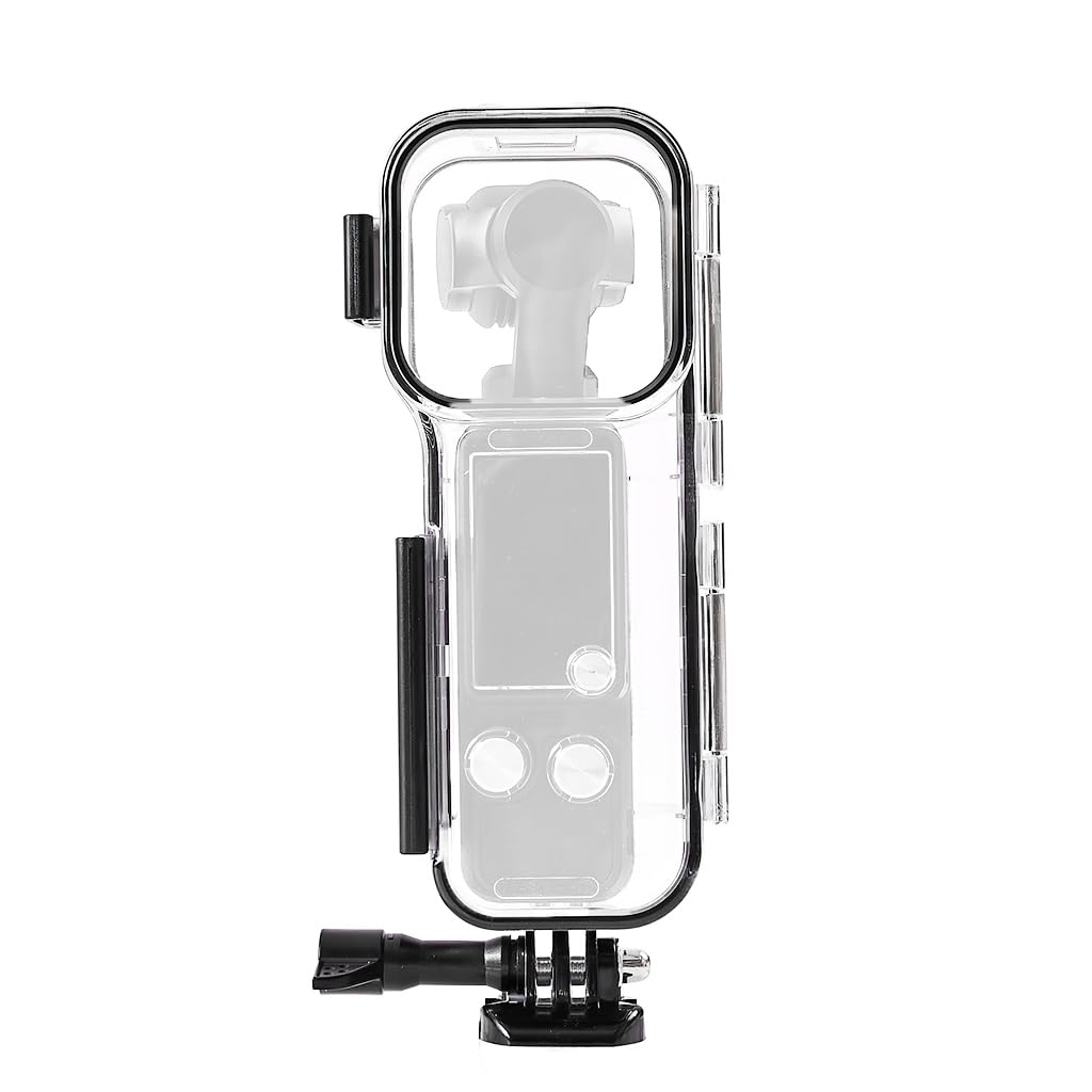 NovelGoal Waterproof case for Sports Camera for Pcket3 Underwater Diving Housing Cover Protective Shell Camera Accessories