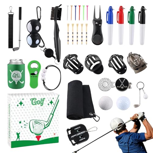 Calendrier de l'Avent de golf avec 24 accessoires pour le compte à rebours de Noël - 7