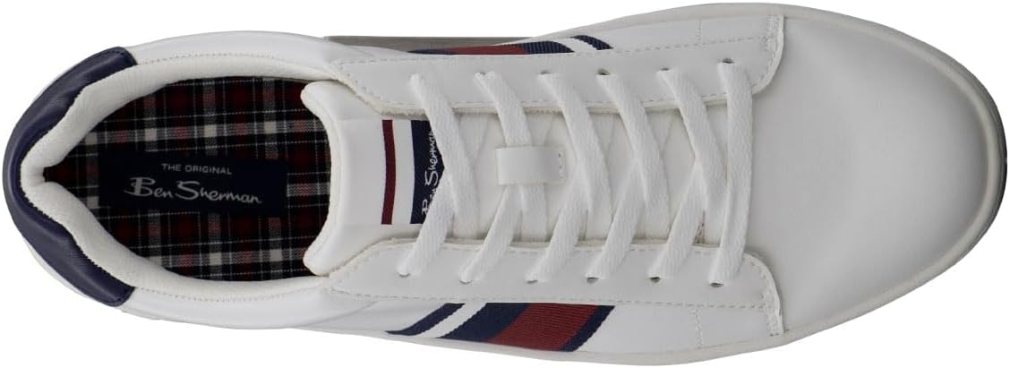 Ben Sherman Men's Hampton Stripe Classic Sneaker