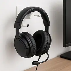 Suporte De Parede Headset Gamer Fone De Ouvido Headphone Branco Roncato Store