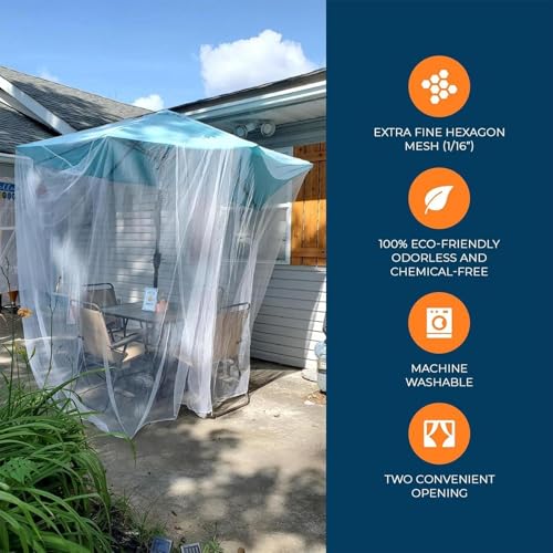Mosquitera para tienda de campaña perfecta para un pícnic 3