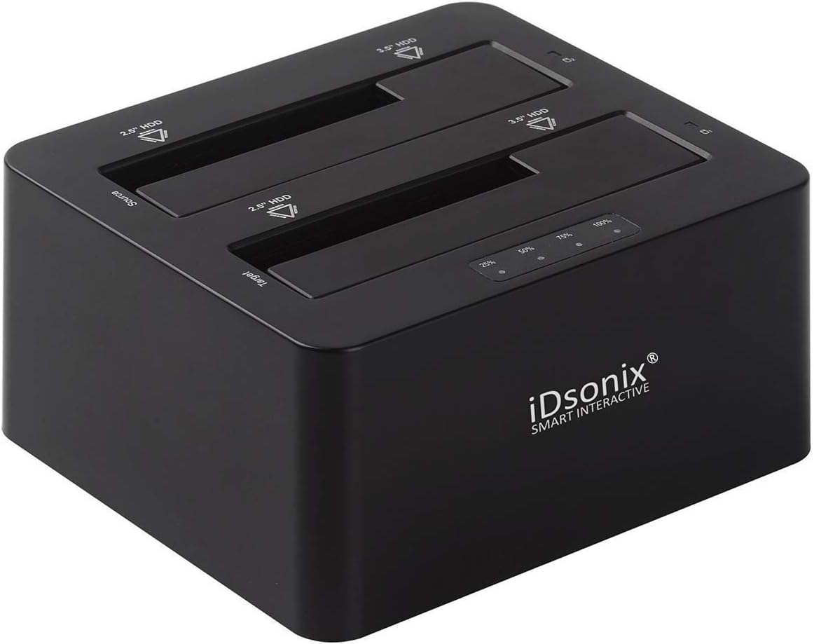 USB 3.0 Dual Bay Hard Drive Docking Station