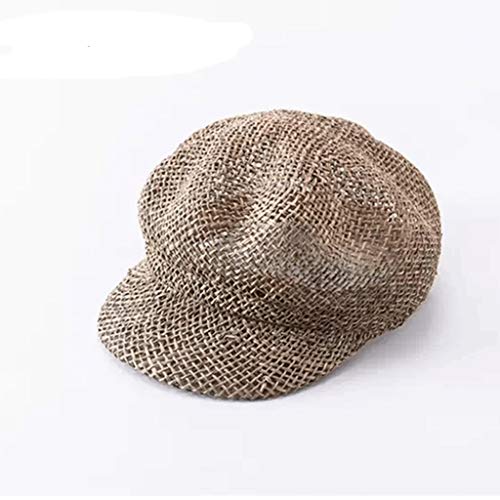 Béret en paille pour femme respirant et élégant style classique Ivy Cap