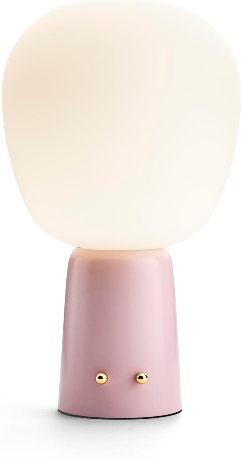 Owlpack Merlot Cordless LED Lamp with Adjustable Dimmer - Pink