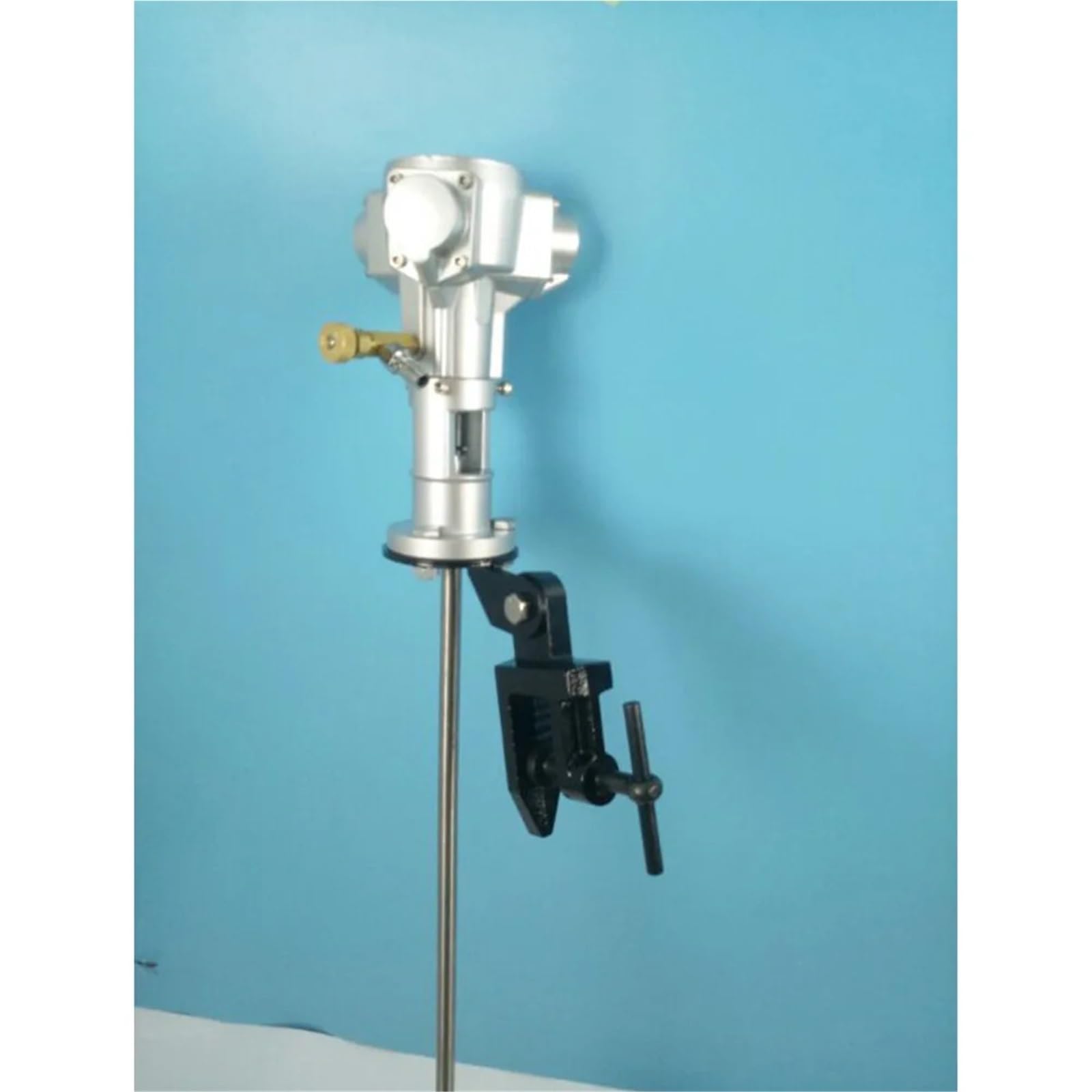 Mezclador neumático, agitación química de alta potencia, mezclador de chorro de pintura a prueba de explosiones, aleación de aluminio de alto rendimiento, tipo de placa horizontal, uso industrial