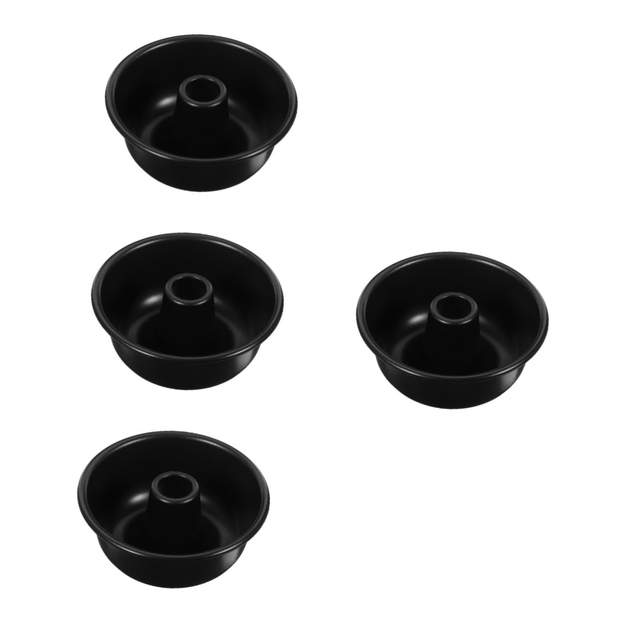 DECHOUS 4piezas Molde De Hornear Antiadherente para Pasteles y Muffins Herramienta De Repostería Molde para Donuts y Galletas Accesorio De Cocina De Uso Versátil