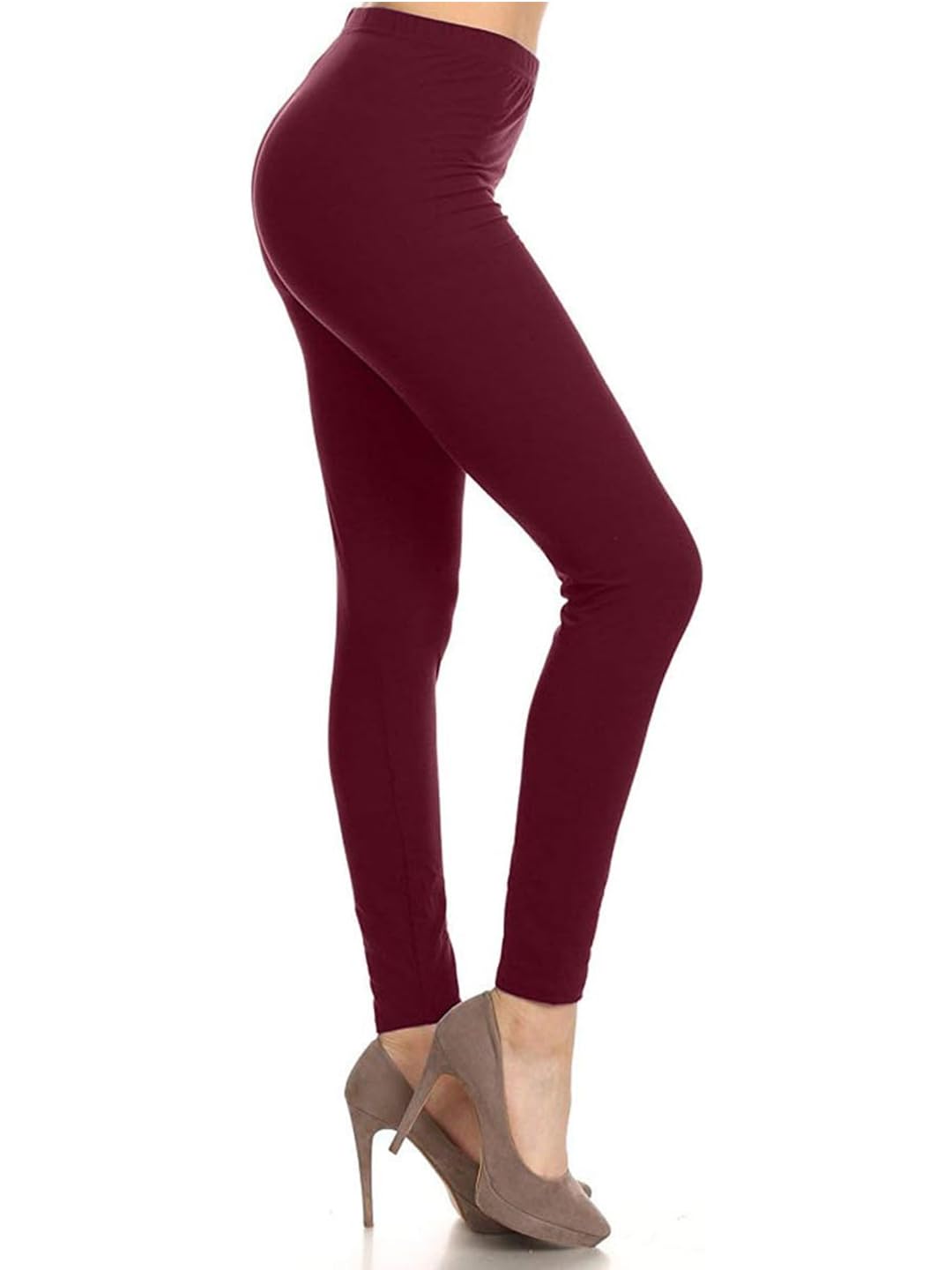 jaanvi fashion Women's Super Cotton Combed Slim Fit Elastane Stretch Comfort Leggings with Ultrasoft Waistband-picture-37