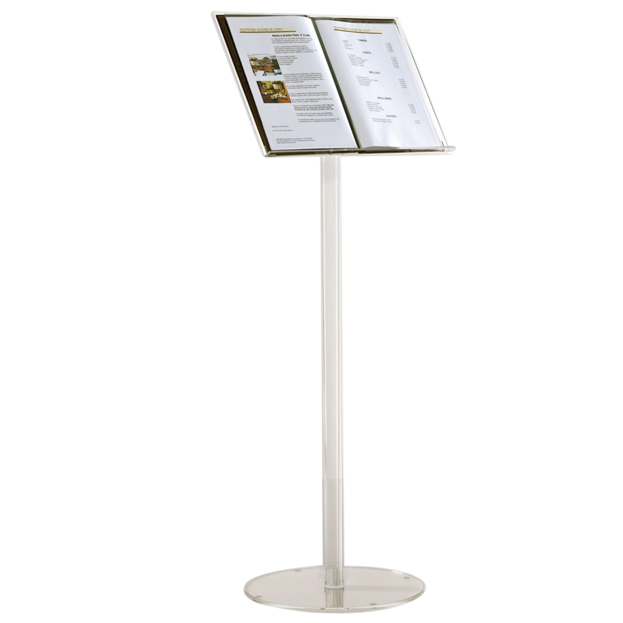 Tecnostyl MB030 Leggio da Terra 32X48Cm in Acrilico