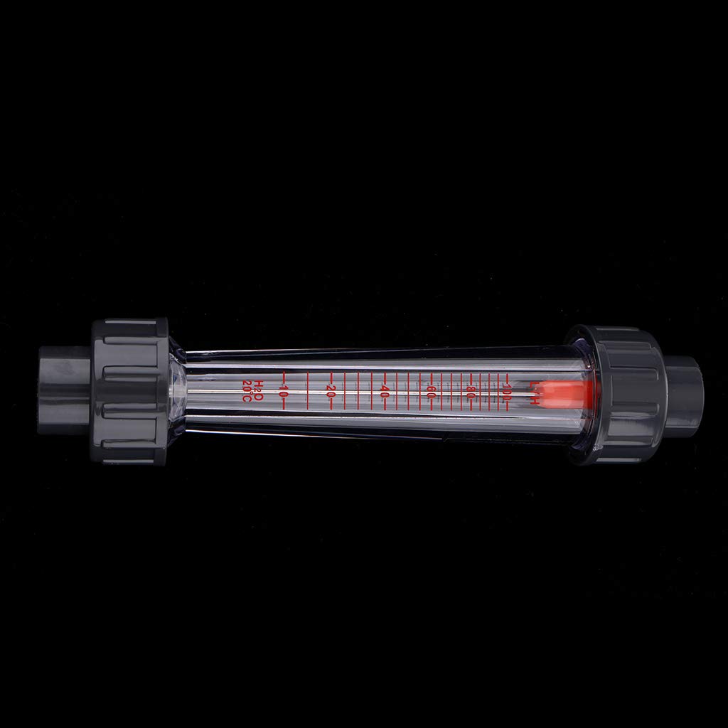 Débitmètre Liquide Rotamètre à Tube Plastique Type 10-100L / H Débitmètre Eau Liquide
