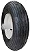 Maxpower 335255 6-Inch Wheelbarrow Wheel Assembly Rib Tread