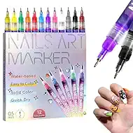 12 Colors Nail Art Pens Set, Nail Art Markers,Nail Art Pens, Nail Art Markers For Kids,Nail Art Marker, Nail Polish Pens,Nail Art, Nails Art Marker, Nail Pens For Nail Art, Nail Markers For Nail Art