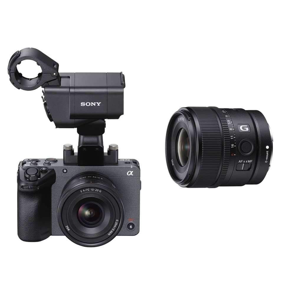 SONY FX30 E 15mm F1.4 G レンズ付き Sony FX30 Camera and Sony E 15mm F1.4 G Lens