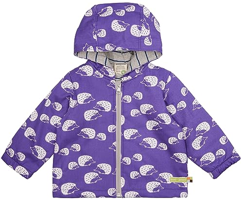 Anorak bébé fille pour sorties en poussette veste violette