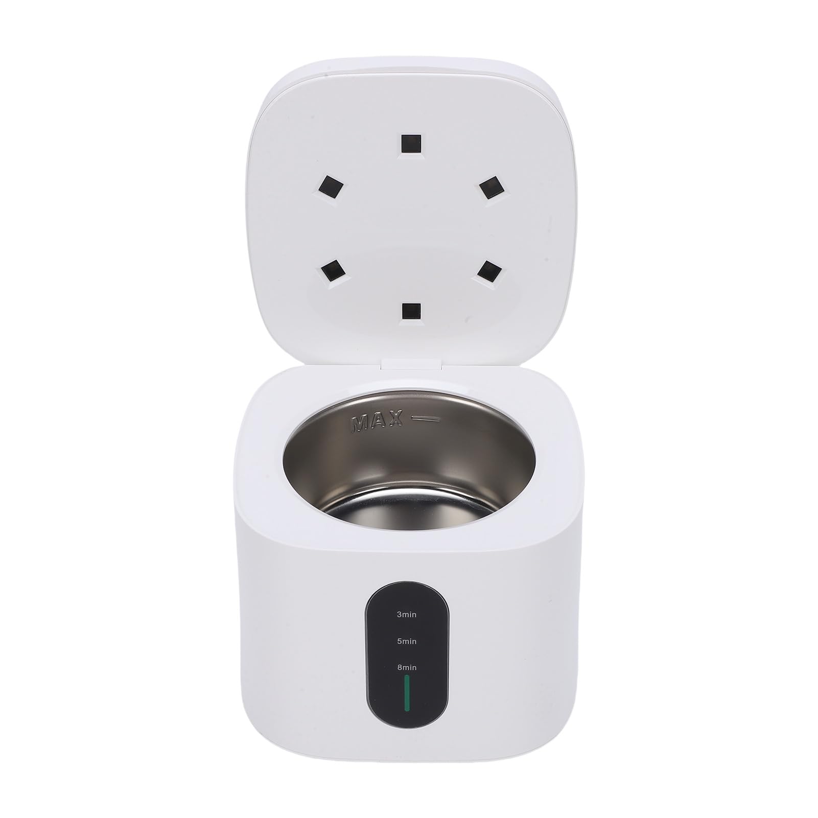 Buachois Limpieza de Joyas con Ultrasonido, 200ML, Limpieza UV, para Gafas, Joyas y Correas de Reloj