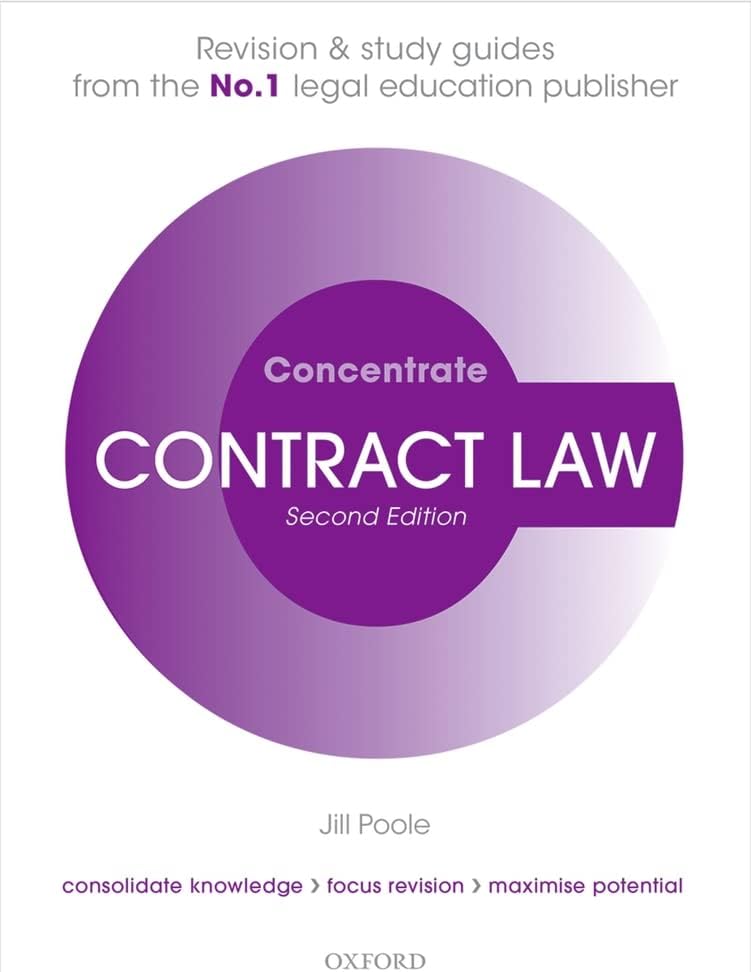 Contract Law Concentrate: Law Revision and Study Guide 2nd Edition