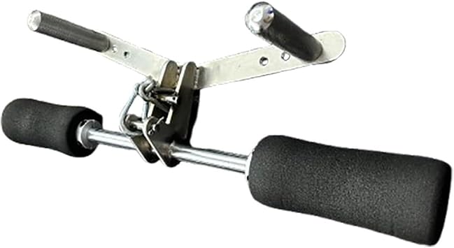 Bicep Curl Tricep Press Down Bar Cable Attachments for Gym, Professional Bicep Tricep Hammer Curl Bar Ergonomic Cable Machine Handles Pulley System Workout Accessories