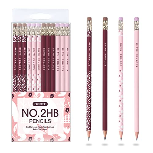 Pencils #2 Pencils for Kids Cute Pencils Fun Pencils Number 2 Pencils Sharpened Pencils Cool Pencils Sketching Pencils Holiday Pencils Graphite Pencils Birthday Pencils for School, Office 12 Pack