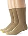Gold Toe Men's Cushion Foot Fluffies Sock - 10-13 / Shoe: 6-12.5 - British Khaki, 3-Pack