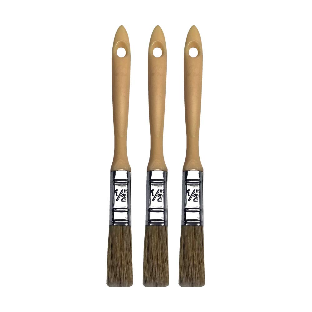 Polycraft Resin 0.5" (12.5mm) Fibre Glass Brush - GRP - 3pk