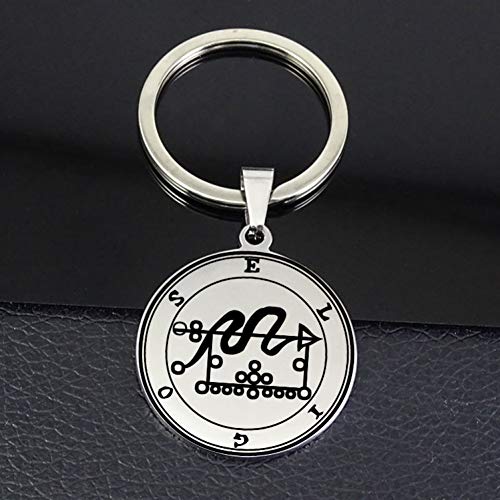 Preisvergleich Produktbild GMTEXTILES Disc Schlüsselbund Edelstahl Schlüsselbund Schmuck