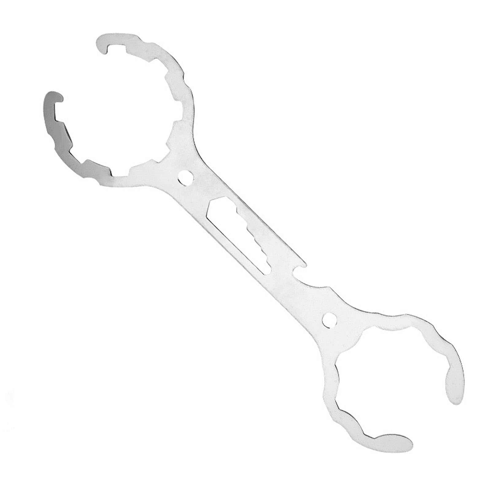 0XBIT Clé Multifonction Pour Bouteille De Gaz - Soupape De Réduction De Pression En Acier Inoxydable - Conception à Double Extrémité Pour Cylindre Et Vis