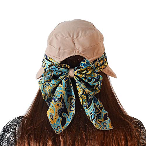 Sombrero de sol plegable para mujer con visera ancha miniatura 2