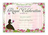 POP parties Princess Fairy Tale Party Invitations - 10 Invitations + 10 Envelopes