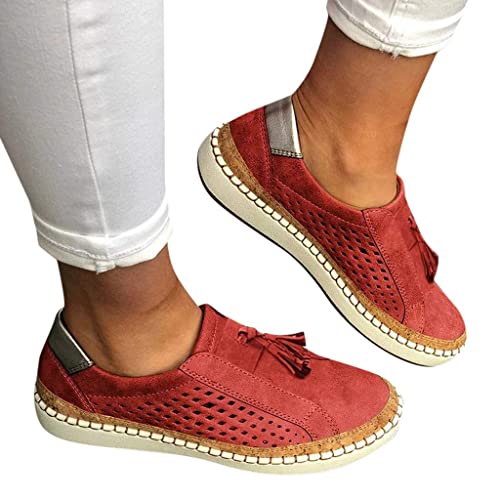 Loafers for Women 2025 New Slip On Shoes Lightweight Breathable Comfort Orthotic Sneakers Summer Low Top Walkings Sneakers Outdoor Classic Vintage Dotmalls Shoes2