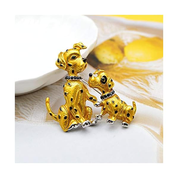 Brouche Pins For Women, Cat Pin, Prendedor De Ujier, Cat Pin, Animal Crossing Pins, Grandma Brooch, Decorative Pins For Women, Dog Brooch Pins For Women, Girl Brooch, Enamel Brooches, 2 Dog Brooches - Image 6