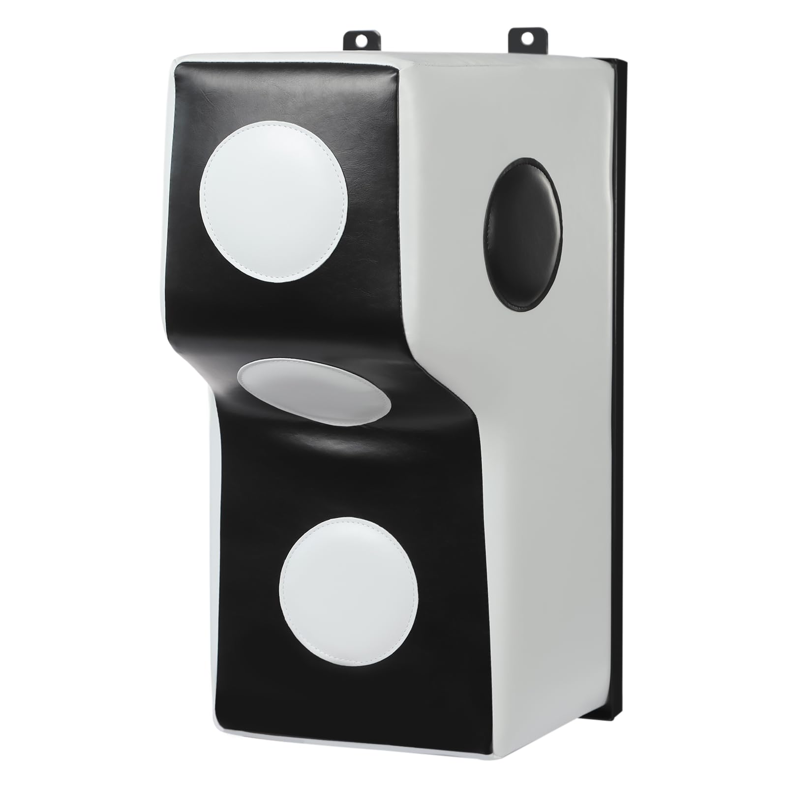 Wall Mount Punching Bag - Space-Saving Boxing Training Equipment for Hooks, Uppercuts, Straight Combinations - High Density Foam, Wall Mounted Uppercut Boxing Bag,for Beginners and Professionals