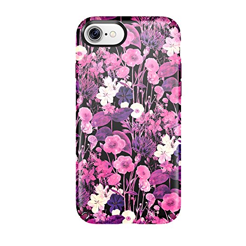 Speck 79990-5755 Presidio Inked Cell Phone Case for iPhone 7 - FlowerEtch Pink Metallic/Magenta