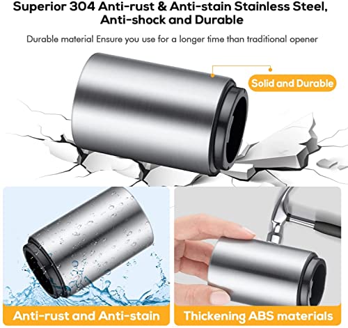 image for Swaytail 2PCS Premium Beer Bottle Opener, Automatic Stainless Steel Qu