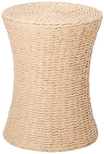 Oriental Furniture Woven Fiber Stool - Natural