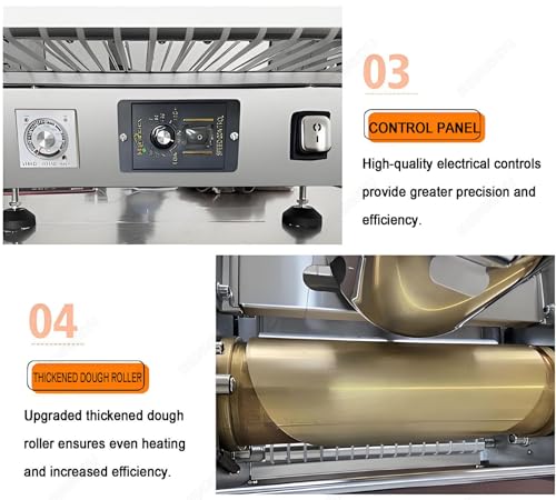 Commercial Crepe Roller Machine Electric