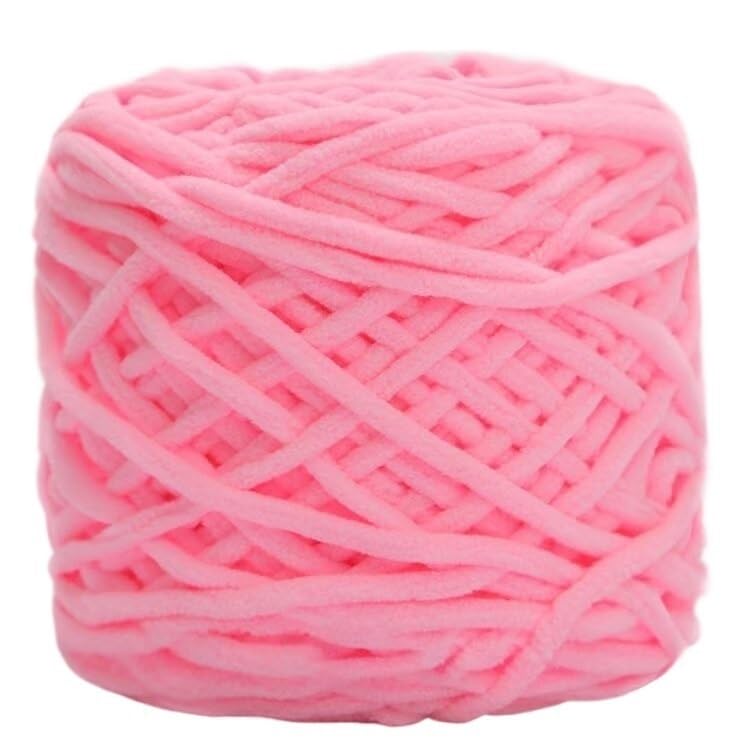 Fil épais en polyester pour tricot - Fini les tricots interminables avec ce fil peluche 165g