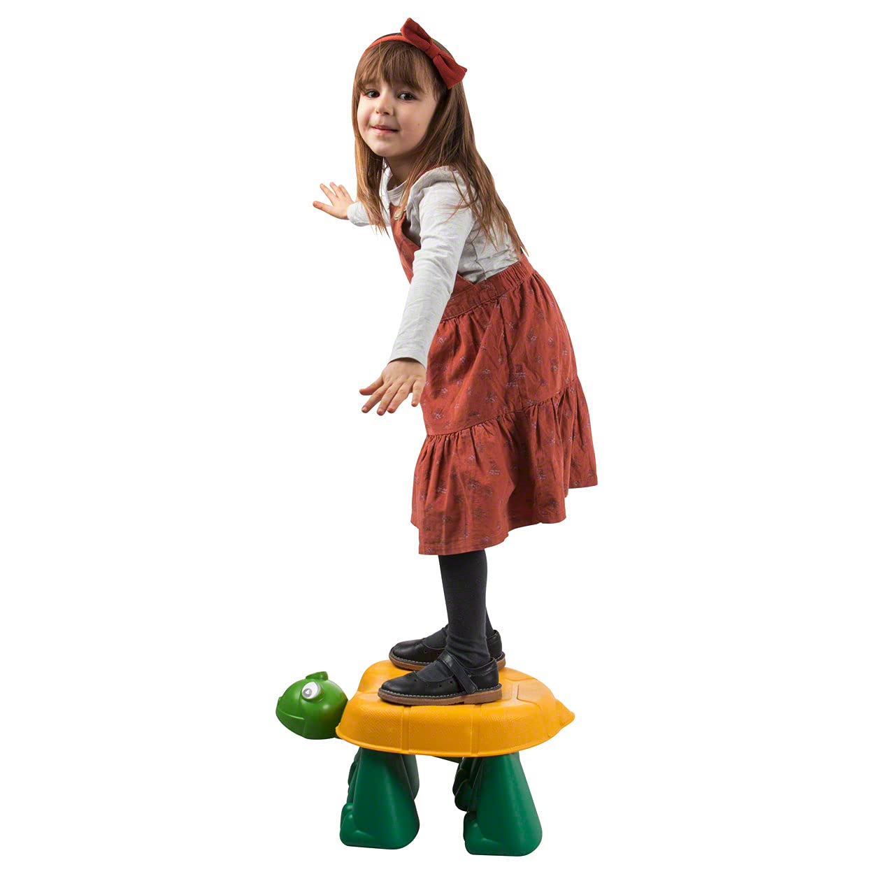 Sport-Tec Turnturtle Laufschildkröte Kindergarten Spiel Therapietraining mit gelbem Panzer