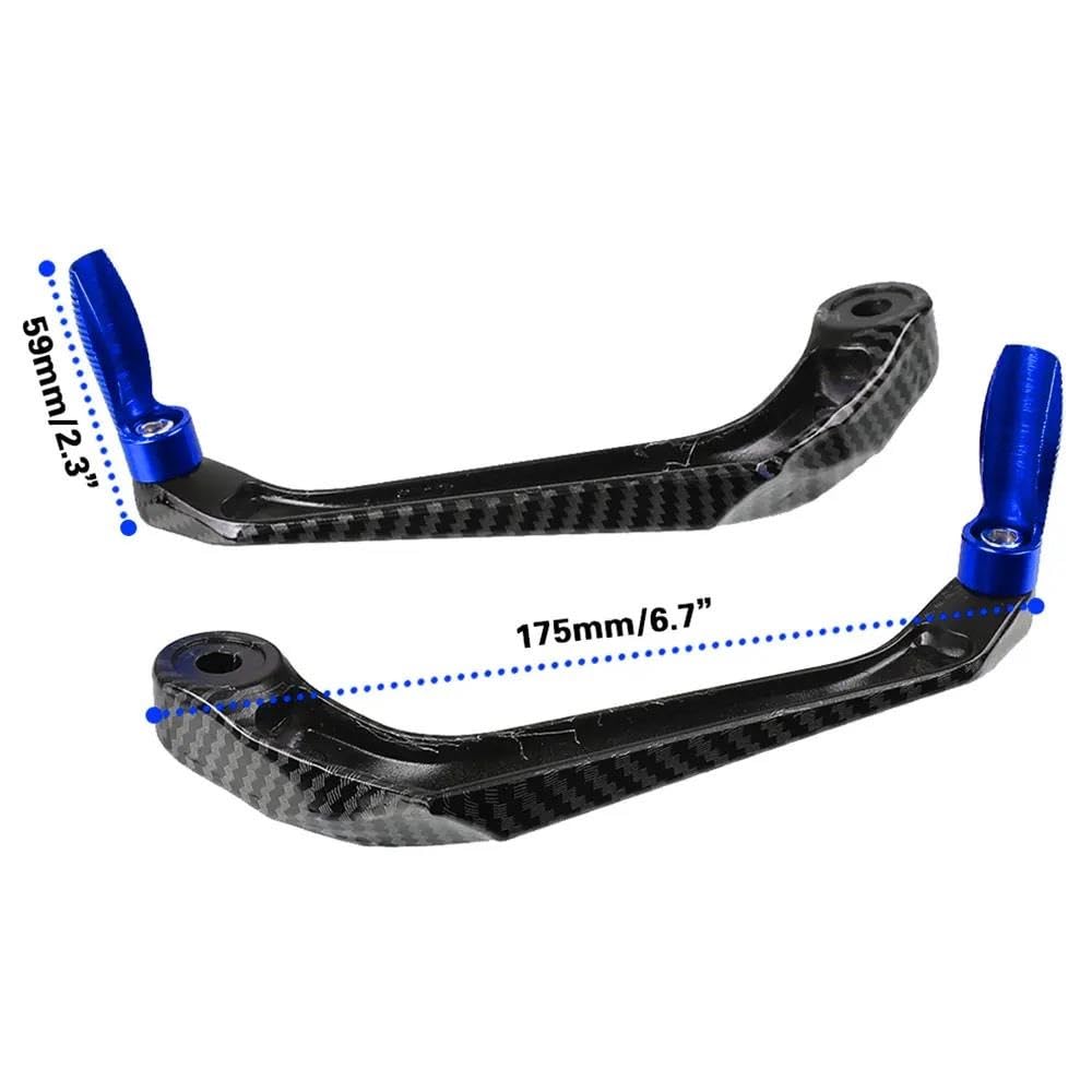 Protector Universal para Manillar De Motocicleta Incluye Puños Maneta Freno Y Embrague para Kawasaki NINJA1000 Z1000 2007 2008-2024(Gris,Estilo A)
