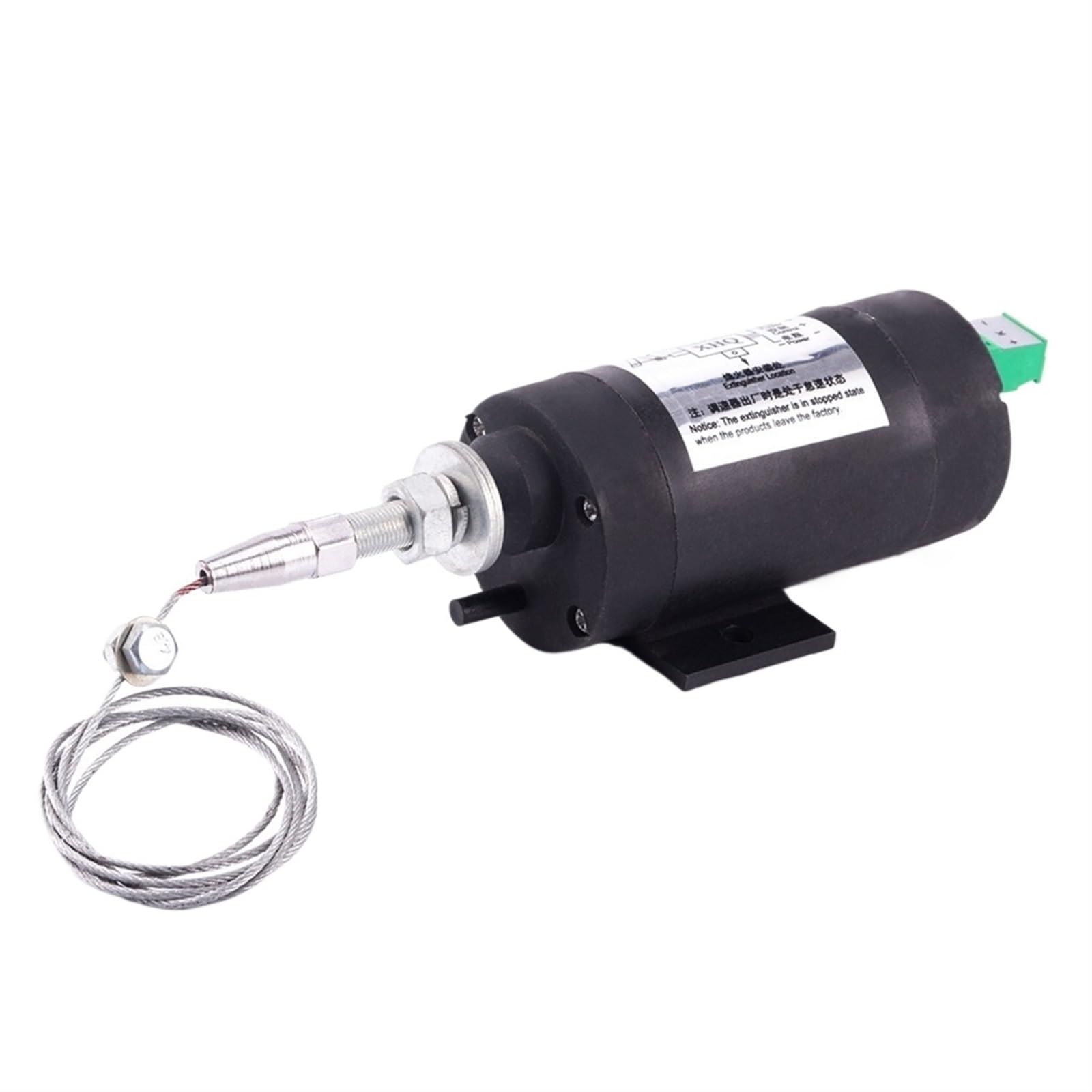 DLTBYWAQZ DC 12V 24V Diesel Generator Stop Solenoid Valve Engine Flameout Device Off Extinguisher Normal Close Open XHQ-PTG XHQ-FZ(Normal Open XHQ-PTG,12V)