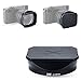 JJC Bayonet Dedicated Metal Lens Hood for Fuji Fujifilm Fujinon Lens XF 16mm F1.4 R WR, Replaces Fuji LH-XF16 Lens Hood (Standard Version with a Hood Cap)