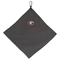 Team Effort Collegiate 38,1 x 38,1 cm Mikrofaser-Handtuch, Georgia Bulldogs 15\ x 15\ Microfiber Towel, Georgia Bulldogs, 15\x15\