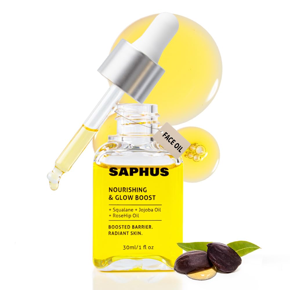 Amazon.com: SAPHUS Lightweight Face Oil Serum with Squalane