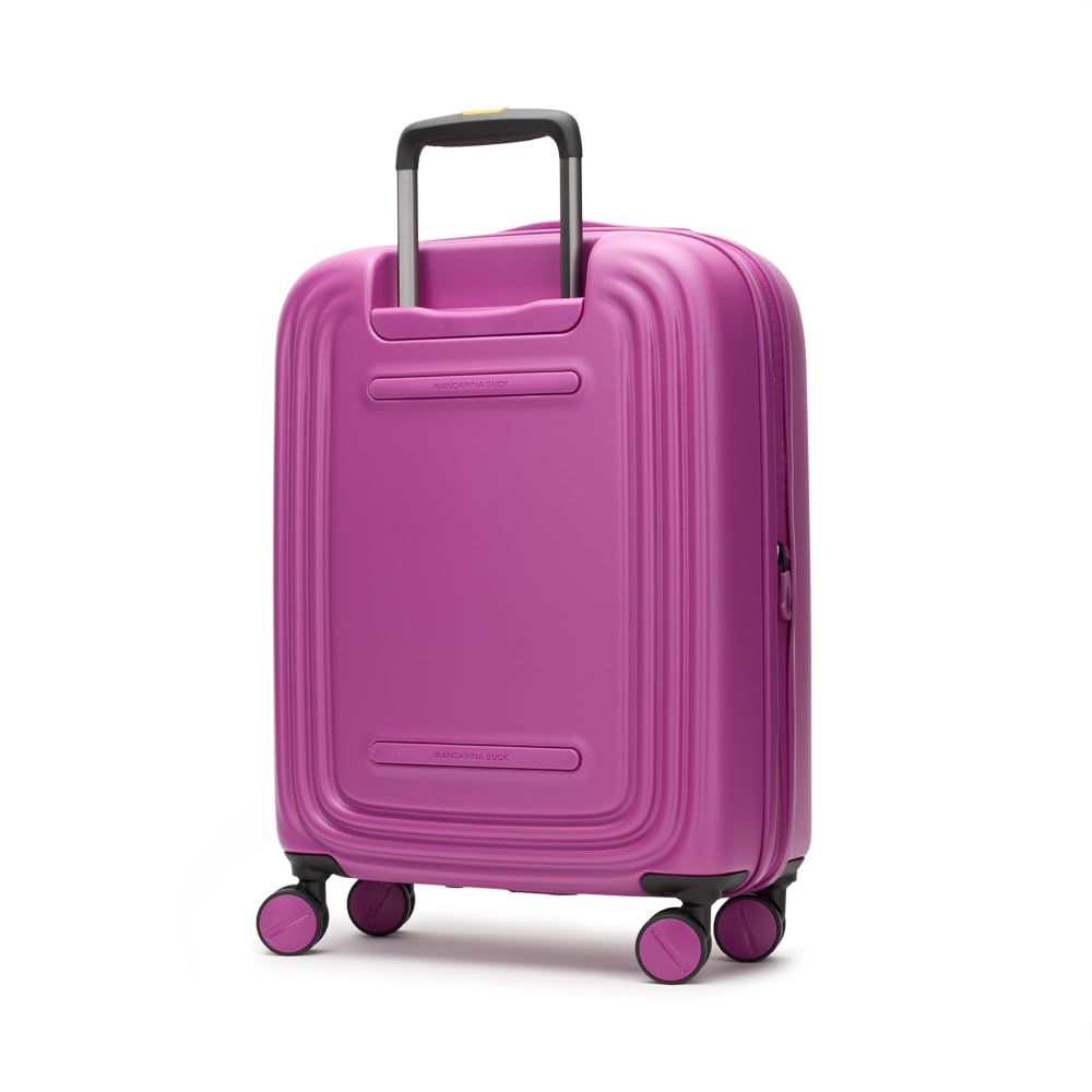 Mandarina Duck carrello Logoduck + Expandable Cabin Trolley Digital Pink porpora