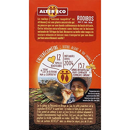 Thé Rooibos Bio Alter Éco lot de 3 la solution naturelle sans caféine - 4
