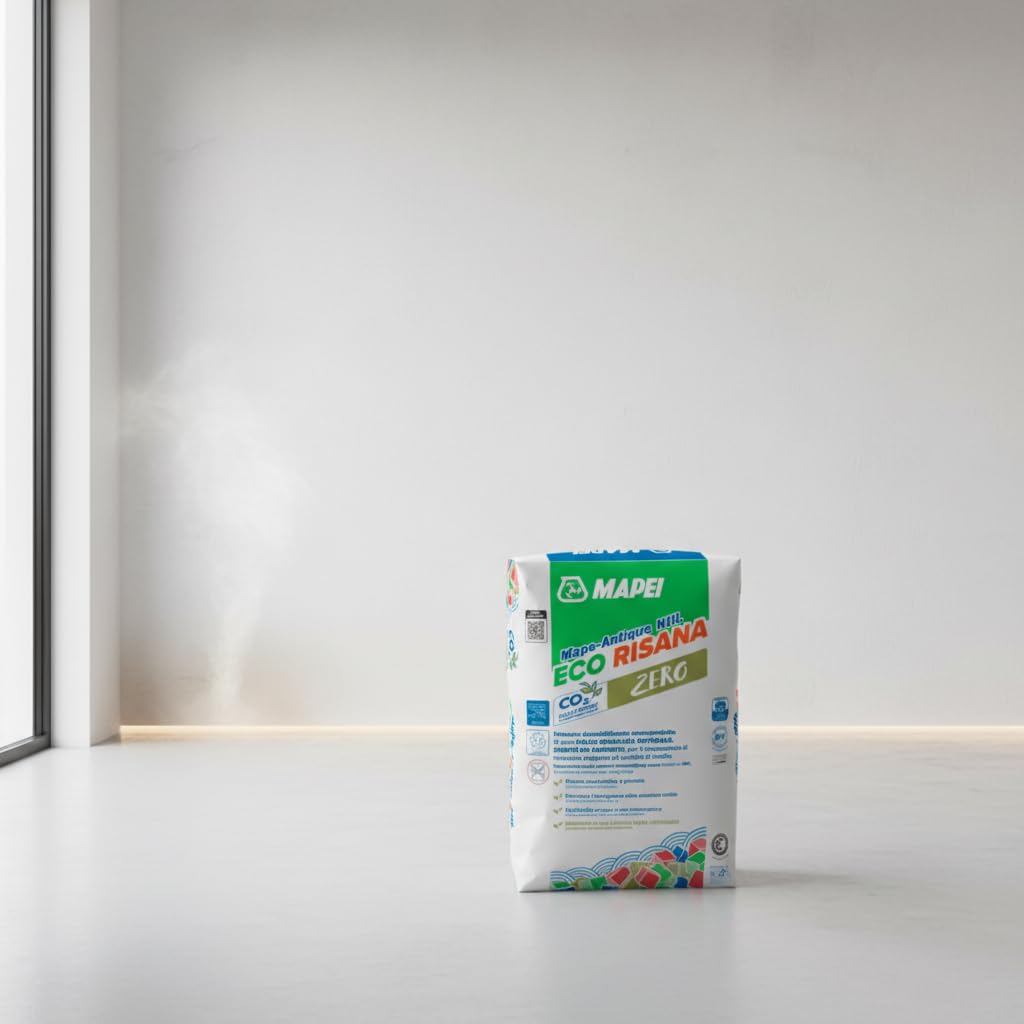 MAPEI Intonaco Deumidificante a Base di Calce Idraulica Naturale, Traspirante, per Risanamento Murature, Mape Antique NHL Eco Risana 20 kg (6)