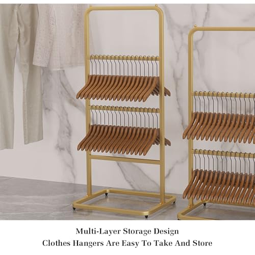 Chariot de rangement pour cintres à roulettes pour optimiser le tri de linge - 4